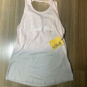 Lolë‎ Mojave Crystal Pink Gradient Tank Top – Size S – NWT